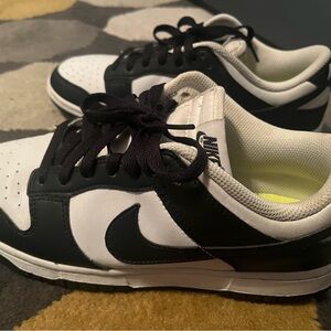 Nike Black and White Sneakers Classic Panda Design